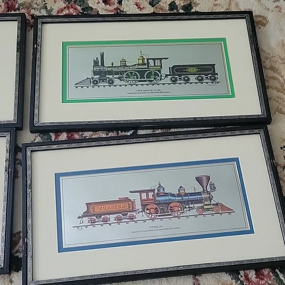 Robert Kern Locomotive Foil prints